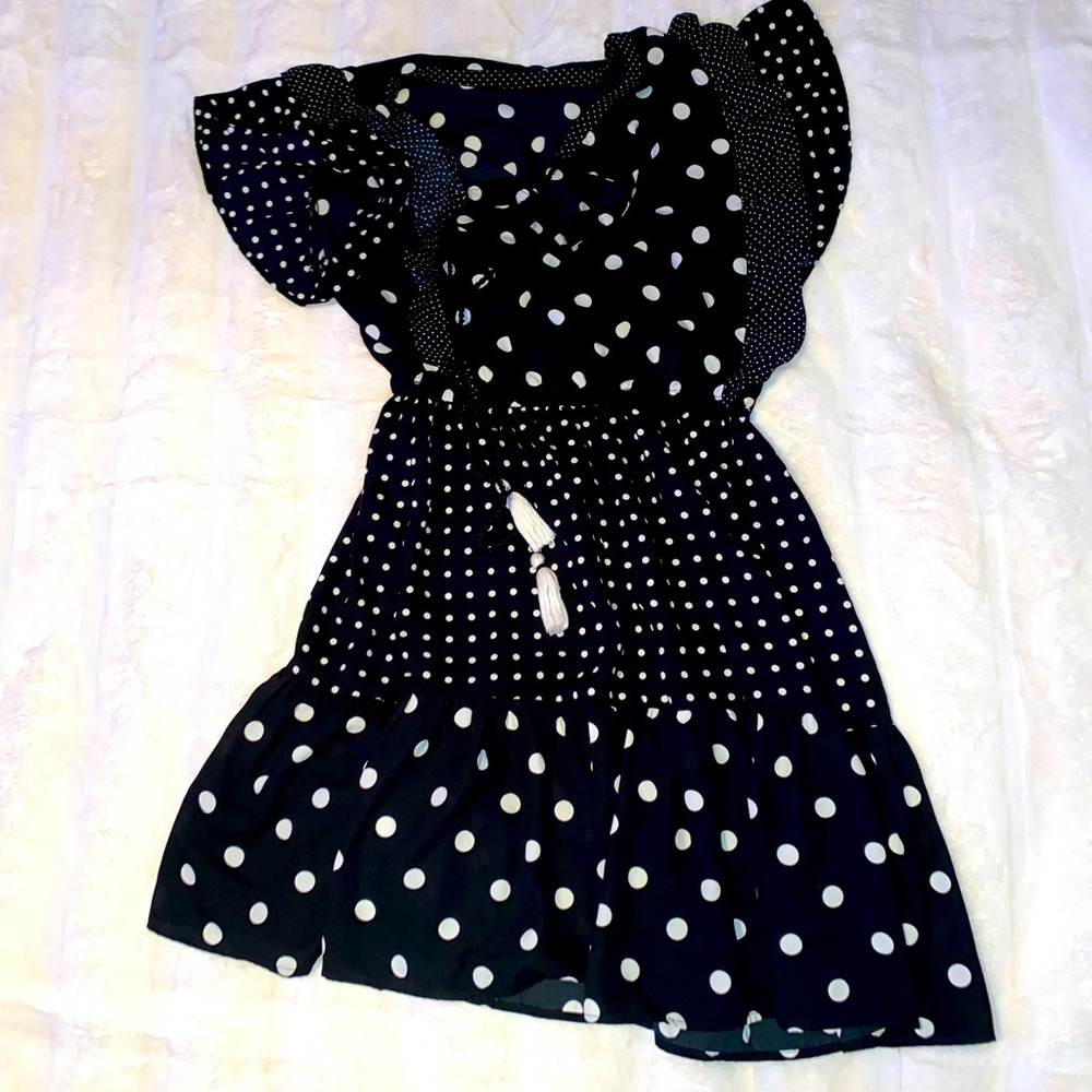 Zara Black & White dress